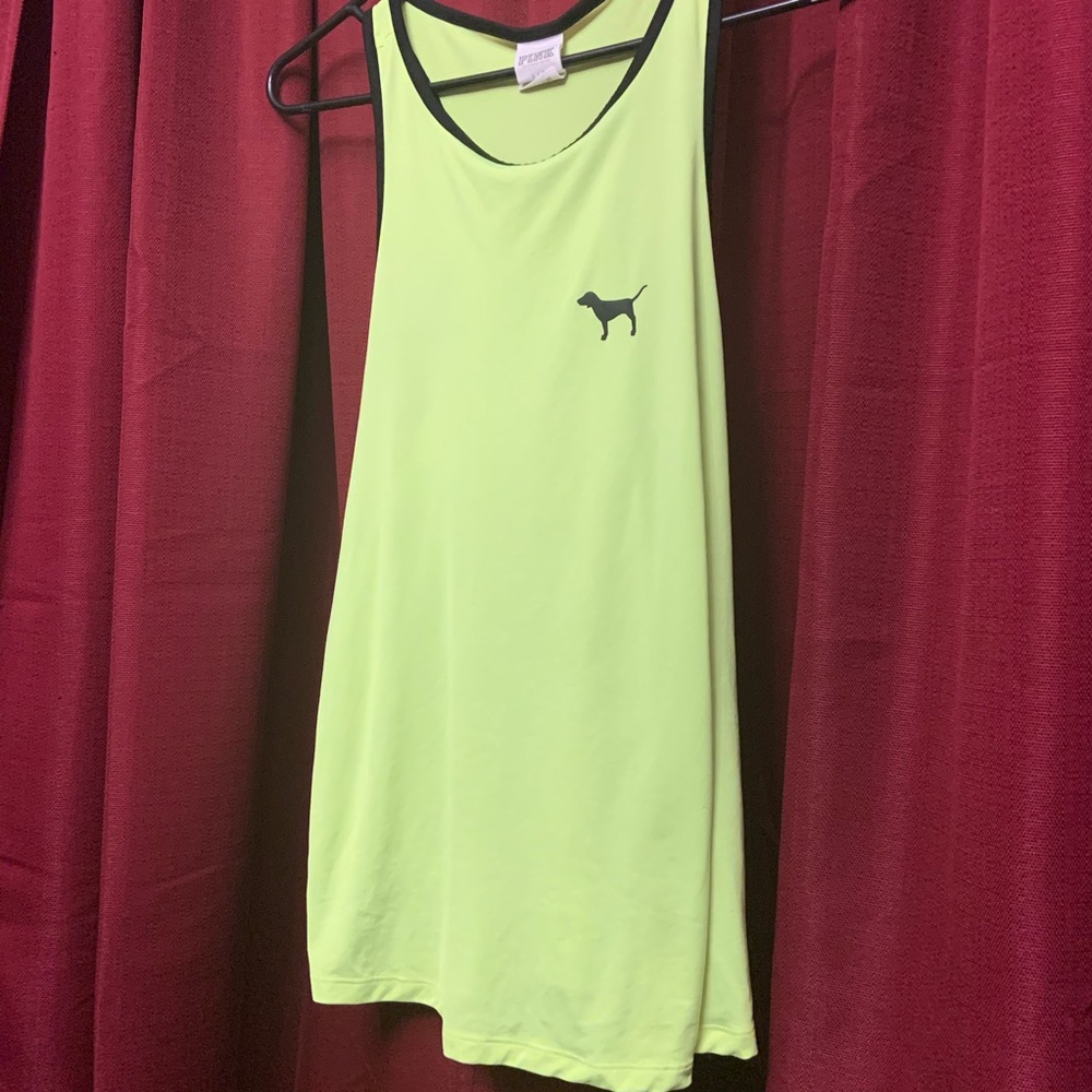 PINK-neon yellow(tank top)